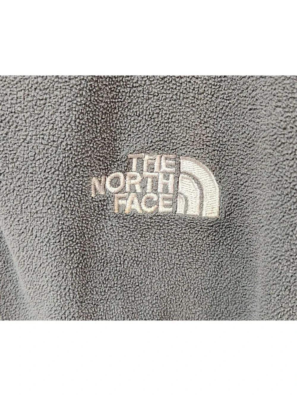 The North Face TKA 100 Fleece Men's Medium 1/4 Zip Pullover Gray Outdoor Gear